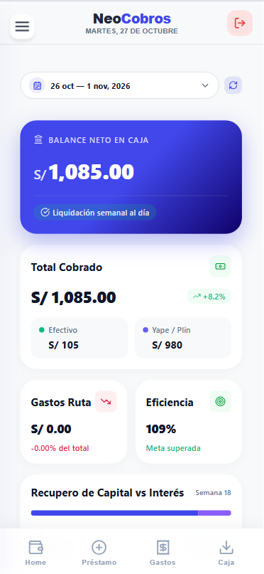 Reporte de visión general